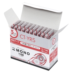 Correction Tape: MONO, Cartridge for YX, YR5, 10 Pcs