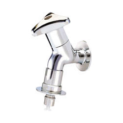 Euros Wall Faucet with Coupler, with Check Valve
