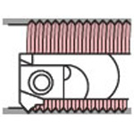 SN Type Mini Bit, SN R/L-2/3, Inner Diameter Threading, Carbide Shaft