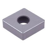 Turning Insert Diamond, with Hole, 80°, Negative, CNMA1204○○W "for Finishing to Intermediate Cutting"