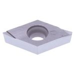 Turning Insert Diamond, with Hole, 55°, Positive 7°, DCGT11T308R/L-W15 "for Finishing" 