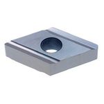 Turning Insert Diamond, with Hole, 55°, Negative, DNGG15040○R/L "for Intermediate Cutting" (DNGG150404R-GT9530) 