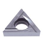 60° Triangle with Hole, Positive 7° TCGT080102R-○○ "Finishing Cutting" (TCGT080102R-TH10) 