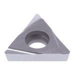 60° Triangle with Hole, Positive 11° TPGT1303○○R/L-W15 "Finishing Cutting" (TPGT130308L-W15-TH10) 