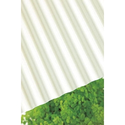 Polycarbonate Corrugated Sheet, Opal-Milk (217682)