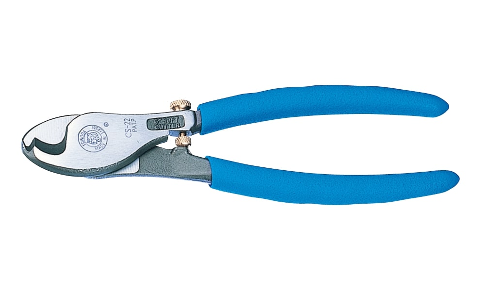 Cable Cutter With Stripper Attached