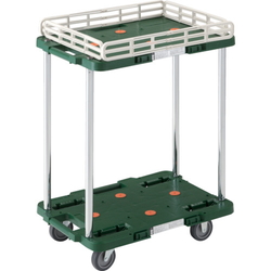 Coupled Resin Dolly, Route Van, With Drip Prevention (MPB-502K-GN)