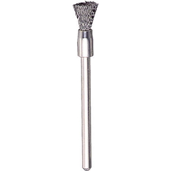 End Type Brush (Shaft Diameter 3 mm, Cylinder Diameter 5 mm) 1 Box (50 Pieces) (53E-4-50P) 
