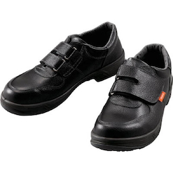 Hook & Loop Fastener Safety Shoes with 3-Layer Sole