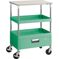 Phoenix Wagon (Noise Suppression Type with Single-Level Drawers and Countertop) Height 899 mm (PEW-972VT-YG)