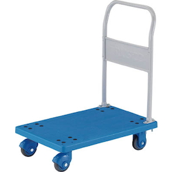 Plastic Trolley, Grand Cart, Silent, Fixed Handle Type (TP-X902)