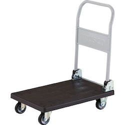 Electro-Conductive Resin Hand Truck Gran Cart, Collapsible Handle Type (TP-D701)