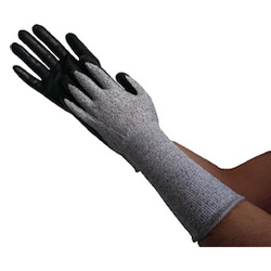 Incision-Resistant Gloves, HPPE Gloves Nitrile Palm Coating Long