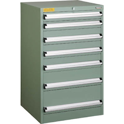 Medium-Duty Cabinet, VE6S Type, 3-Lock Safety Mechanism (Height 1,000 mm)