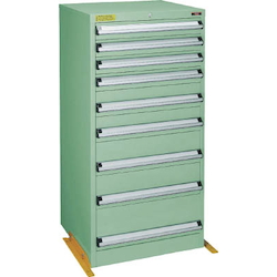 Medium-Duty Cabinet, VE6S Type, With 3-Lock Safety Mechanism and Overturning Prevention Fittings (Height 1,200 mm) (VE6S-1203TK)