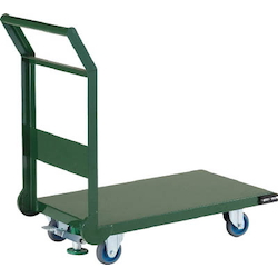 Steel Silent Hand Truck, Fixed Handle Type with Air Casters and Stoppers (SH-1LNACSS)