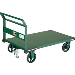 Steel Carrier Cart Fixed Handle Type with Stopper 800 x 450 - 1,400 x 750 Handle Height (mm) 900 (OH-2LSS)