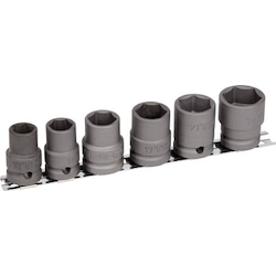 Impact Socket Set (Insertion Angle 12.7 mm)