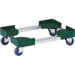 Telescopic Type Container Trolley, Steel 4-Wheel Type / Air Caster (FCD-4060-ALG)