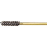 Spiral Brush (For Motorized Use/Shaft Diam. 6 mm/Stainless Steel) (TB-5712) 