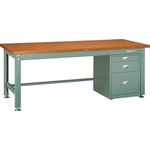 Medium Work Bench with Side Cabinet Average Load (kg) 2000