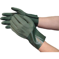 Towa Corporation, Nitrile Rubber Gloves, Oil Resistant Hard (965-L)