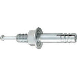 Core Rod Driven Anchor, Routine Anchor, Steel, Trivalent Chromate Finish (C-1012)