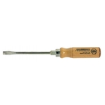 Wooden Handle Penetrating Minus Driver (Penetration with Bolster 5.5 mm Or More)