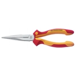 Insulated Needle Nose Pliers, with Cutting Edge (Insulated Longnose Pliers)