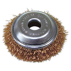 Steel Wire Plated Bevel Brush For Air