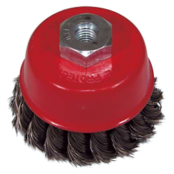 Cup Brush ED Type, Steel Wire, Twist ED