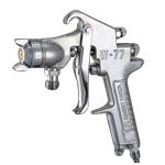 Small and Medium Size Spray Guns, Pressure Feed Types W-71/W-61/W-77