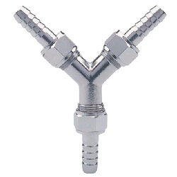 Hose Fittings - Y Hose Joint (Plated) HY