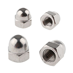 A2 Stainless Steel Dome Nuts Metric (248-4387) 