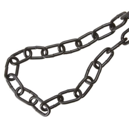 RS PRO Japanned Steel Chain, 10m Length, 140 kg Lifting Load