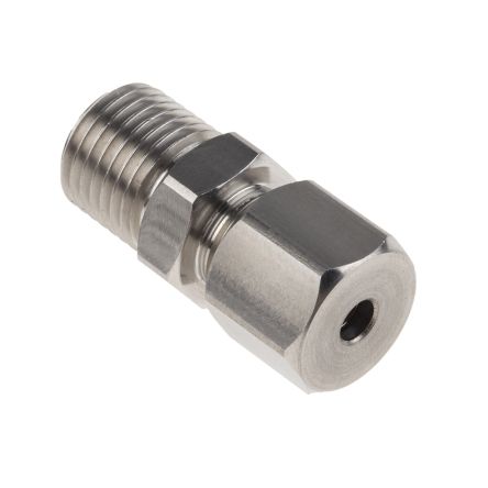 RS PRO Thermocouple Compression Fitting for use with Thermocouple, 1/4 ...