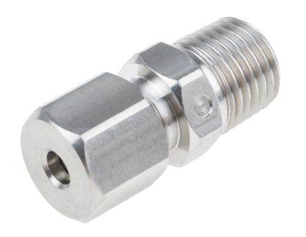 RS PRO Thermocouple Compression Fitting for use with Thermocouple, 1/4 ...