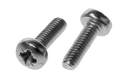 RS PRO, Pozidriv Pan A2 304 Stainless Steel, Machine Screw DIN 7985, M1.6x3mmx0.118in