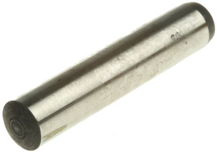 RS PRO 10mm Diameter Plain Steel Parallel Dowel Pin 50mm Long