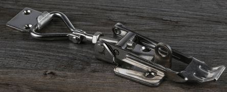 RS PRO Polished Stainless Steel Toggle Latch 