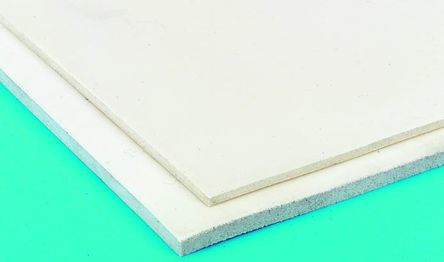 RS PRO White Rubber Sponge Sheet, 1m x 600mm x 3mm (733-6713)