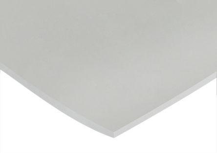 RS PRO White Rubber Sponge Sheet, 600mm x 600mm x 1.5mm