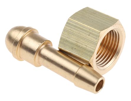 RS PRO Hose Connector Hose Tail Adaptor, BSP 3/8in 5/16in ID