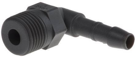 RS PRO Hose Connector, Elbow Hose Tail Adaptor, R 1/8in 4mm ID