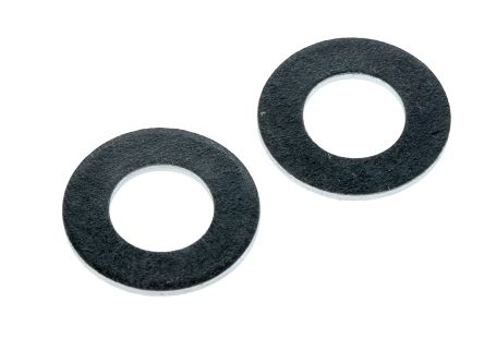 RS PRO Bright Zinc Plated Steel Plain Washer, M8, BS 4320, Outside diameter of 17 mm