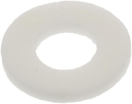 RS PRO Ceramic Plain Washer, 0.6mm Thickness, M3