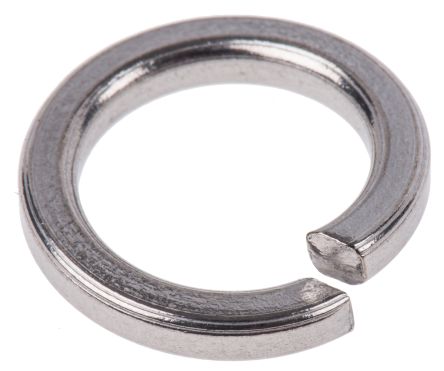 RS PRO Plain Stainless Steel Lock Washer Lock Washer, M16, A2 304