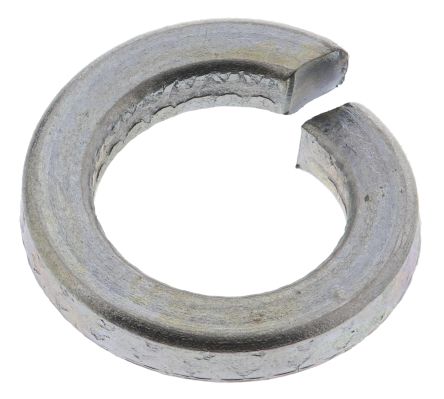RS PRO ZnPt steel 1 coil spring washer,M4