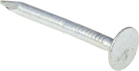 RS PRO Galvanised Nails; 25mm; 500g Bag (170-1636)