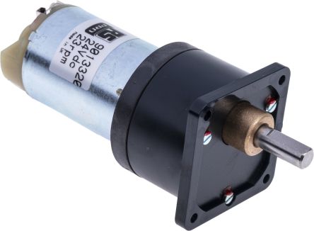 RS PRO Brushed Geared DC Geared Motor, 24 V, 600 mNm, 23 rpm, 6mm Shaft Diameter